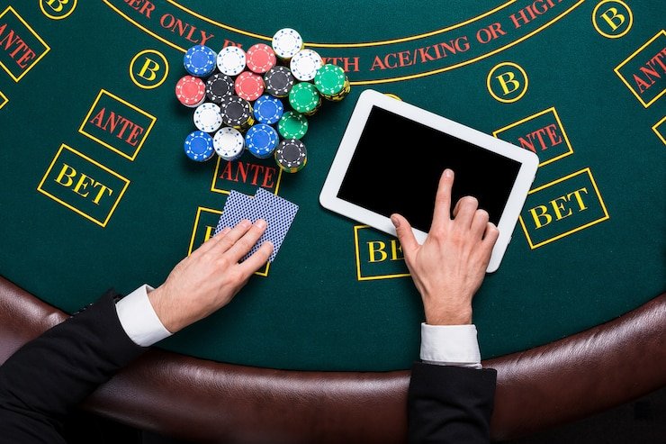 Studio live dealer Pretty Gaming dengan multi-kamera profesional di rokok slot